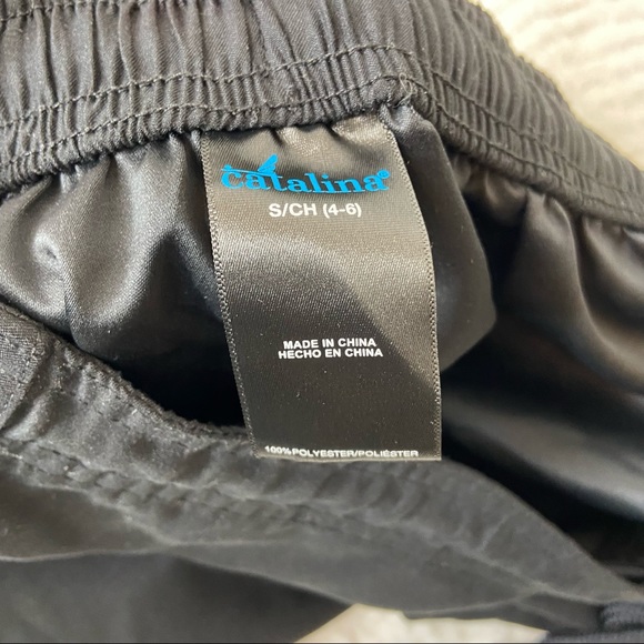 Catalina black surf shorts size 4-6 (s) - Picture 3 of 7